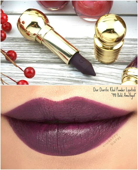 dior kohl powder lipstick garnet swatch|Dior Diorific Khôl Powder Lipstick – Ultra.